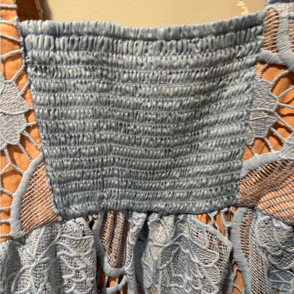 Crosby βByrdieβ Crochet Tiered Maxi Dress - Picture 6 of 6